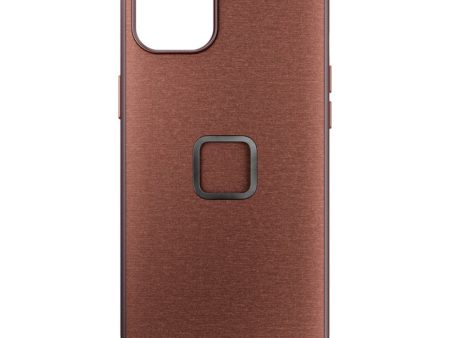 iPhone 15 Plus Peak Design Stof Cover m. SlimLink Beslag - MagSafe Kompatibel - Redwood For Discount