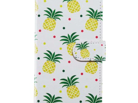 Honor 90 Lite Kunstlæder Cover m. Pung og Strop - Ananas Fashion