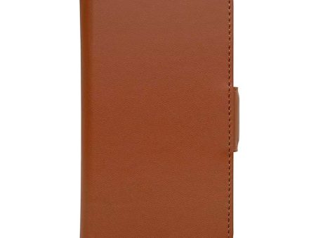 iPhone 13 Key Nordfjord Slim Wallet Læder Cover m. Pung - Brun Online