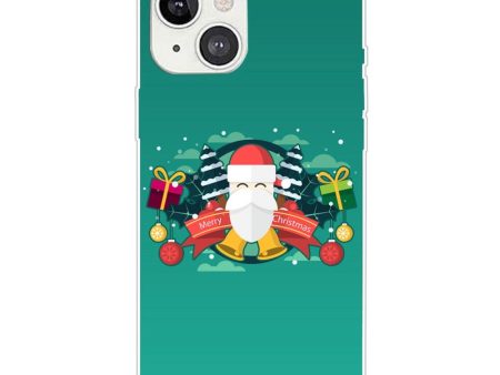 iPhone 15 Plus Fleksibelt Plastik Jule Cover - Merry Christmas - Julemanden Online now