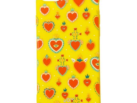 iPhone SE (2022   2020)   8   7 Joy Case Fleksibelt Plastik Cover m. Print - Hjerter & Øjne Online