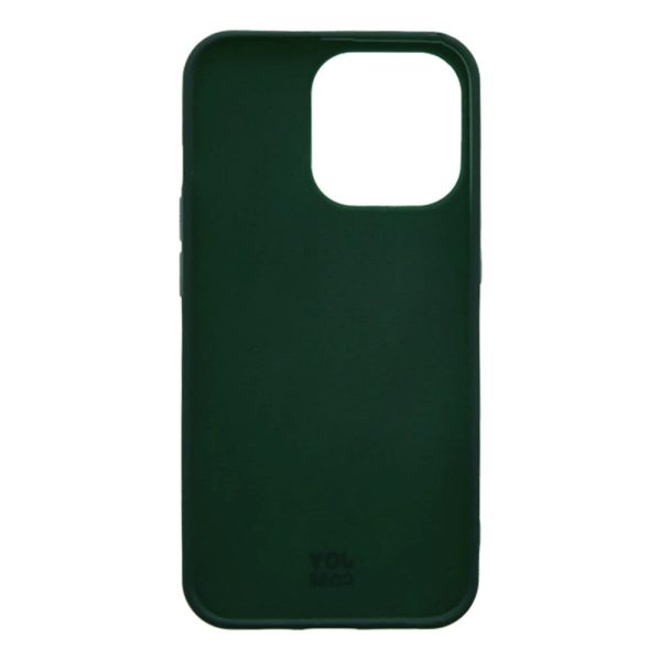 iPhone 13 Pro Joy Case Fleksibelt Plastik Cover - Grøn For Discount