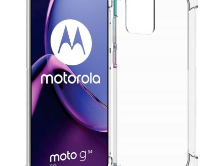 Motorola Moto G84 Tech-Protect FlexAir Pro Cover - Gennemsigtig Online now