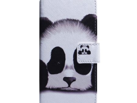 Google Pixel 6 Pro Læder Cover m. Pung & Print - Panda For Cheap