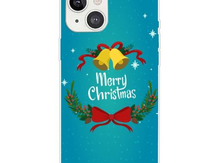 iPhone 15 Plus Fleksibelt Plastik Jule Cover - Merry Christmas - Juleklokker on Sale