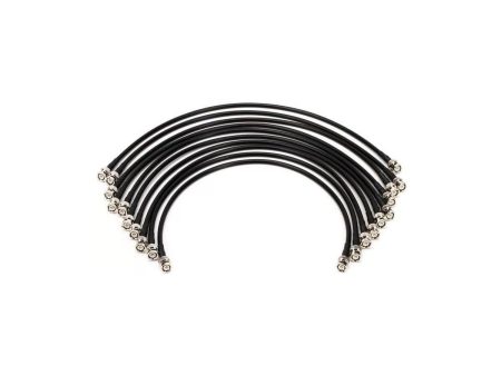 RF Venue RG8X1.5-10 Premium RG8X BNC Interconnect Cables 10-Pack - 1.5  Online now