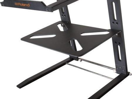 Roland LP-1T Folding Laptop Stand with Shelf Hot on Sale