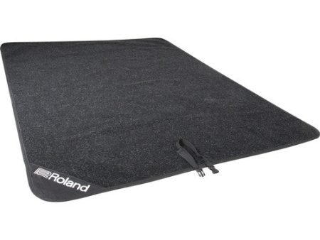 Roland TDM-25 Nonslip Floor Mat for Drums (78 x 64 , Charcoal) Sale