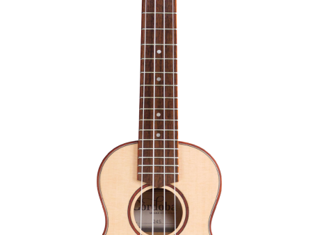 Cordoba 24S Spruce Soprano Ukulele (Natural Finish) For Discount