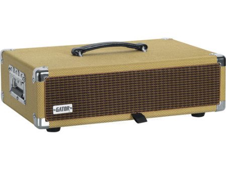 Gator GR-RETRORACK-2TW Vintage Amp Vibe Rack Case - 2U Tweed on Sale