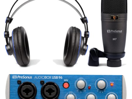 PreSonus AUDIOBOX 96 STUDIO Studio Recording Package Sale