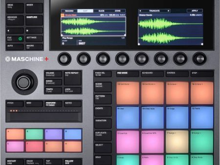 Native Instruments MASCHINE+ Standalone Production and Performance Instrument on Sale