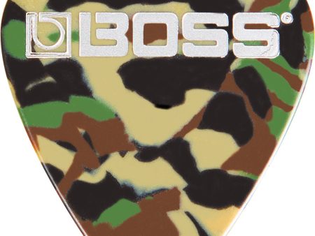 Boss BPK-72-CT Thin Celluloid Guitar Picks (Camo, 72-Pack) For Discount