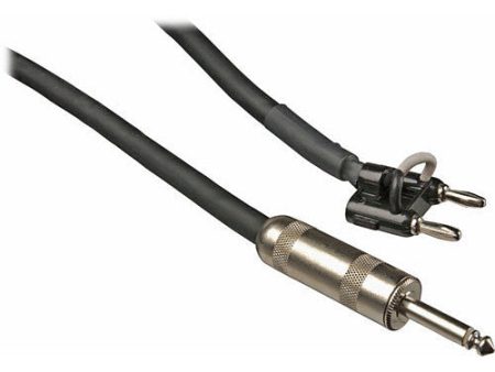 Audio-Technica AT690 Series 1 4  Male to Dual Banana Speaker Cable (14-Gauge) - 10  Discount