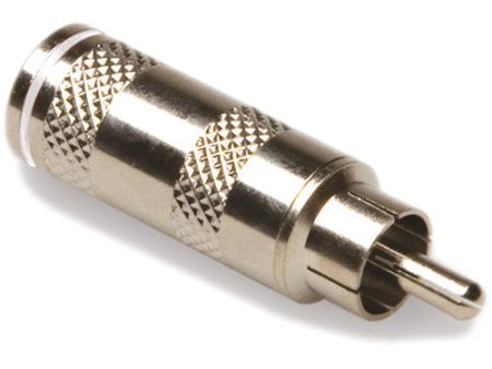 Hosa Technology RCA-025WH White RCA Male Connector Online Hot Sale