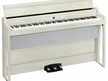 Korg G1B AIR WA 88-Key RH3 Kronos-Based Concert Piano with Bluetooth Audio Playing-  White Ash Supply