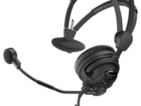 Sennheiser HMD 26-II-600- X3K1 Single-Sided Broadcast Headset with Hypercardioid Mic and XLR-3, 1 4  Cable Discount