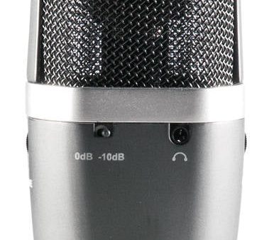 Apex APEX555 USB Condenser Microphone with Active Monitoring For Sale