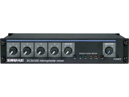 Shure SCM268 4-Channel Microphone Mixer For Cheap