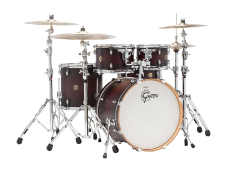 Gretsch Drums CM1-E605-SDCB Catalina Maple 5-Piece Drum Shell Pack (Satin Deep Cherry Burst) Fashion