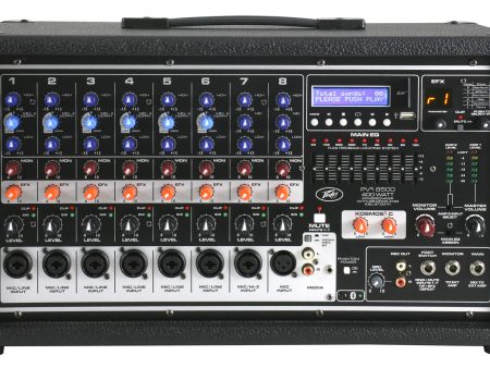 Peavey PVi®8500 7-Channel 400W All-In-One Powered Mixer Fashion