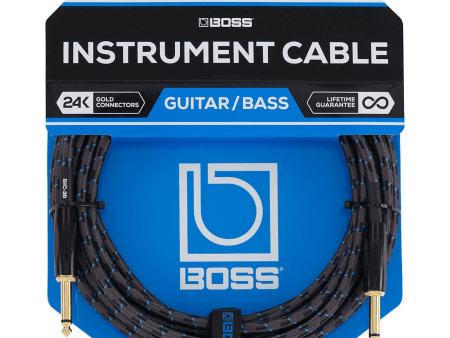 Boss BIC-25 1 4  Straight Instrument Cable - 25FT Supply