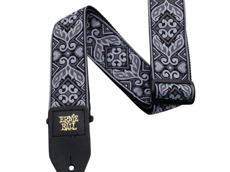 Ernie Ball 4166EB Tribal Silver Jacquard Strap Cheap