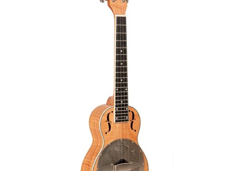 Gold Tone RESOMAPLE T Tenor-Scale Curly Maple Resonator Ukulele For Discount