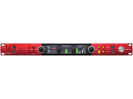 Focusrite Pro RED16 LINE 64x64 Audio Interface, 32x32 Dante I O For Cheap