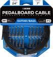 Boss BCK-24 Solderless Pedalboard Cable Kit with 24 Connectors, 24FT For Sale