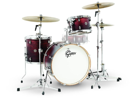 Gretsch Drums CT1-J403-SAF Catalina Club 3-Piece Drum Shell Pack (Satin Antique Fade) Cheap