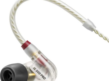 Sennheiser IE 500 PRO In- Ear Audio Monitor (Clear) For Discount