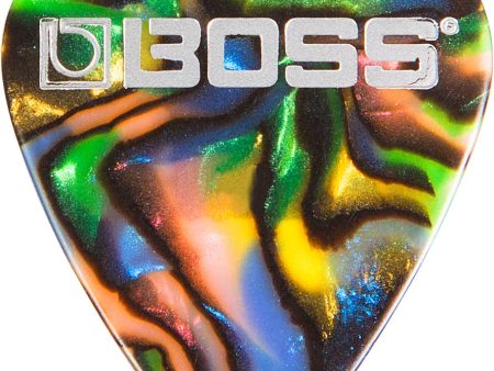 Boss BPK-72-AH Heavy Celluloid Guitar Picks (Abalone, 72-Pack) Cheap