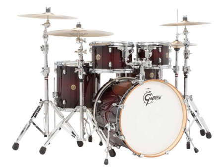 Gretsch Drums CM1-E605-DCB Catalina Maple 5-Piece Drum Shell Bundle (Deep Cherry Burst) For Discount