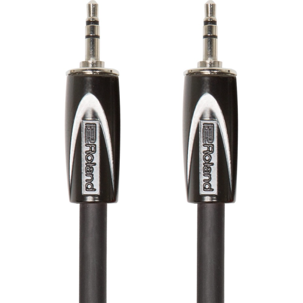 Roland RCC-5-3535 Black Series 3.5mm TRS to 3.5mm TRS Cable - 5  Hot on Sale