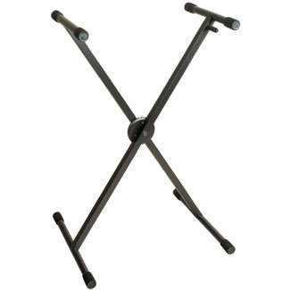 Yorkville IKS-2 Deluxe Single Braced X Keyboard Stand Supply