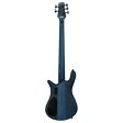 Spector EURO5LXBBM Euro 5 LX - 5 String Electric Bass with Active EMG Pickups - Black & Blue Hot on Sale