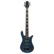 Spector EURO5LXBBM Euro 5 LX - 5 String Electric Bass with Active EMG Pickups - Black & Blue Hot on Sale