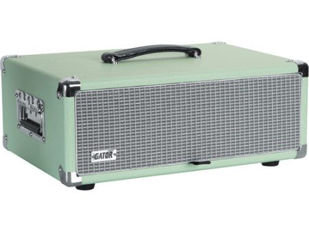 Gator GR-RETRORACK-3SG Vintage Amp Vibe Rack Case - 3U Seafoam Green Fashion