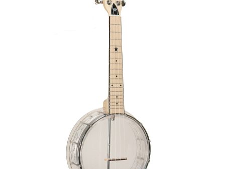 Gold Tone LG-D Little Gem See-Through Banjo-Ukulele (Diamond) w gig bag Online Sale