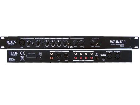 Rolls RM69 Mix Mate 3 Rackmount 6ch Mixer Sale