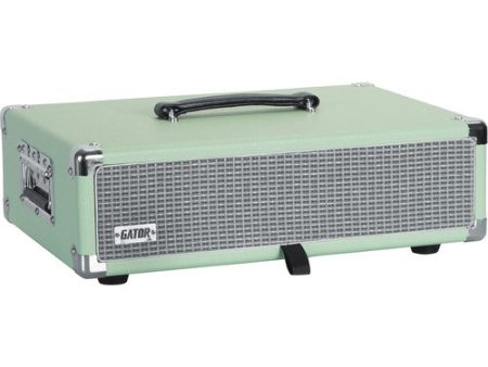 Gator GR-RETRORACK-2SG Vintage Amp Vibe Rack Case - 2U Seafoam Green Fashion