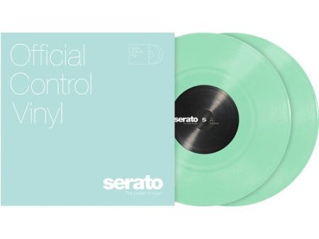 Serato Vinyl Performance Series Pair - Glow-in-the-Dark 10  Control Vinyl Pressing Cheap