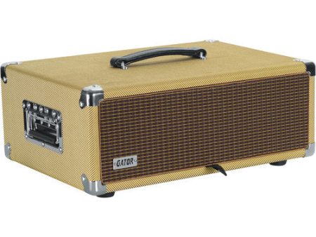 Gator GR-RETRORACK-3TW Vintage Amp Vibe Rack Case - 3U Tweed Online now