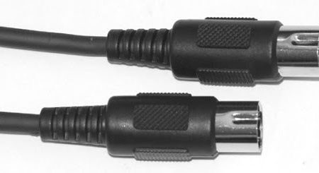 Link Audio A103MD MIDI Cables (Black) - 3 Foot For Sale