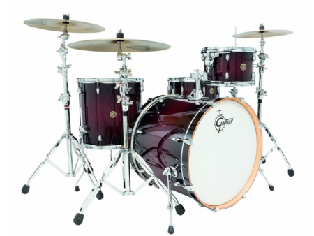 Gretsch Drums CM1-E824S-DCB Catalina Maple 4-Piece Drum Shell Pack (Deep Cherry Burst) Hot on Sale