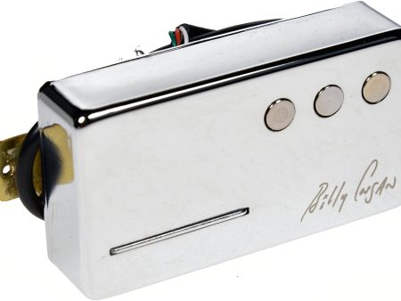 Railhammer BILLY CORGAN SIGNATURE Pickup Bridge - Chrome Hot on Sale