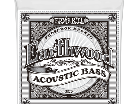 Ernie Ball 2070EB Earthwood 80 20 Bronze Acoustic Bass Strings 45-95 Cheap