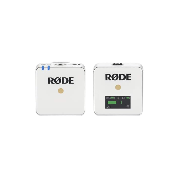 Rode WIRELESS GO Compact Wireless Microphone System (White) For Sale