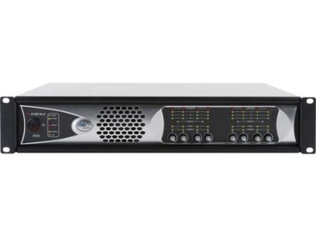 Ashly NE8250.70PED 8-Channel 2000W Network-Enabled Power Amplifier with AES3, OPDante Cards, & Protea DSP Software Suite (70V) Online